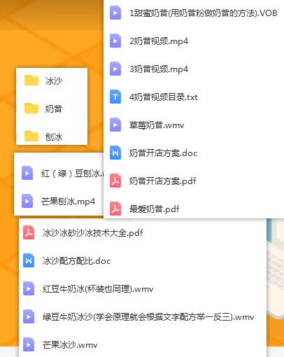 F​007​​-冰沙沙冰制作、刨冰、奶昔制作​_财神笔记